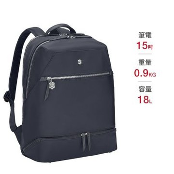 VICTORINOX 瑞士維氏Victoria Signature系列豪華型15吋後背包 - 藍