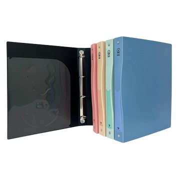 真彩 舒握式四孔圓形夾-顏色隨機出貨