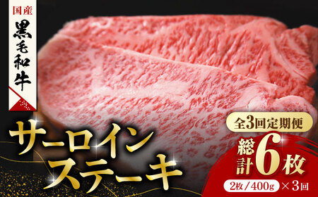 熊本県産 黒毛和牛 サーロイン ステーキ 2枚 約400g肉 牛肉 ロース ステーキ A4 A5 国産 黒毛和牛 九州産 熊本県産 サーロイン  [ZDQ039]