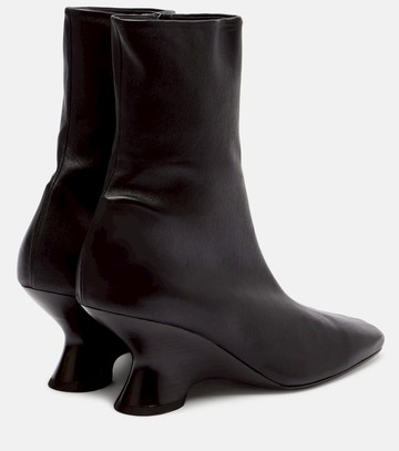 Dries Van Noten 75 leather ankle boots