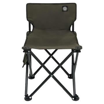 KZM OUTDOOR 工業風輕巧折疊椅 38 x 38 x 58cm 1.8kg  軍綠色  1個
