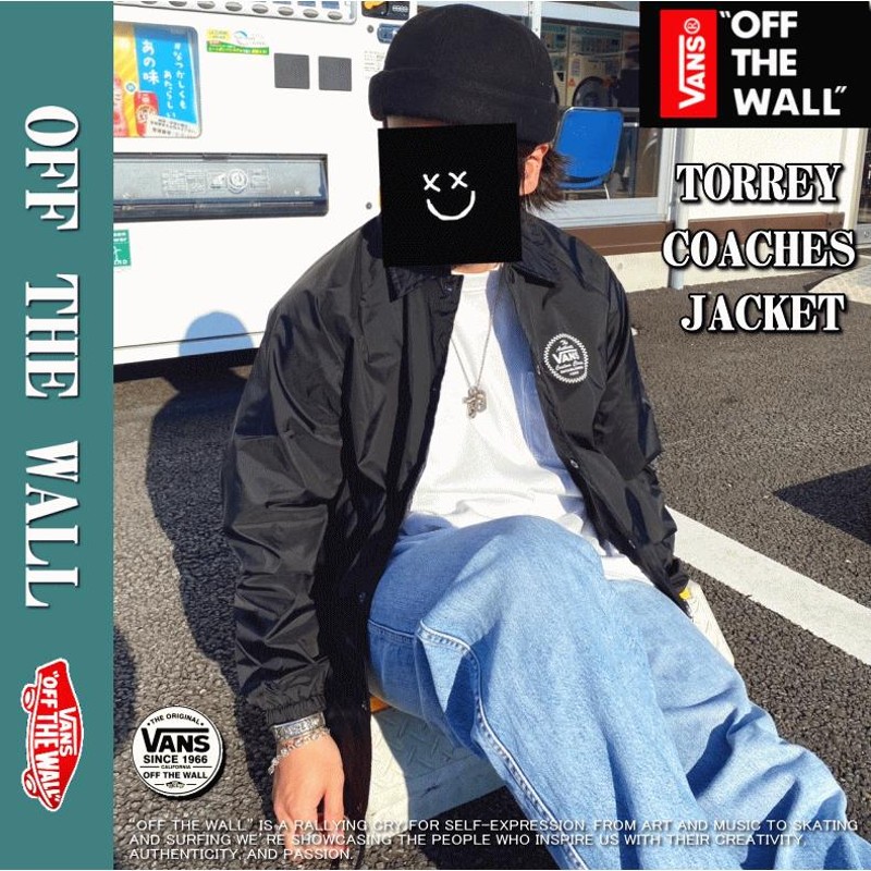 VANS バンズ TORREY COACHES JACKET コーチジャケット VN0A5KEY 【USA