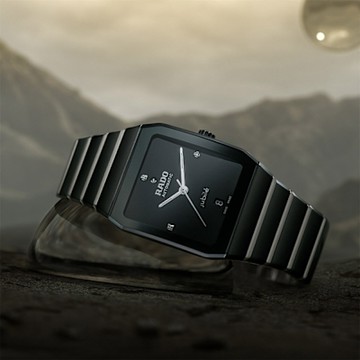 RADO 雷達 官方授權 Anatom系列 R10201712 陶瓷機械錶 鑽錶 中性錶 寵爸時刻 送禮推薦-32.5mm R03