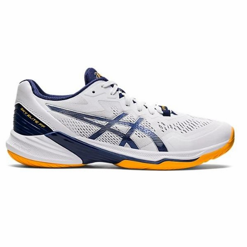 asics アシックス SKY ELITE FF 2（スカイエリート FF 2） バレーボールシューズ 1051A064-103(ホワイト/ディープオーシャン)  | LINEブランドカタログ