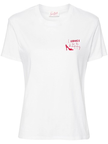 MC2 Saint Barth - Emilie cotton T-shirt - women - Cotton - M - White
