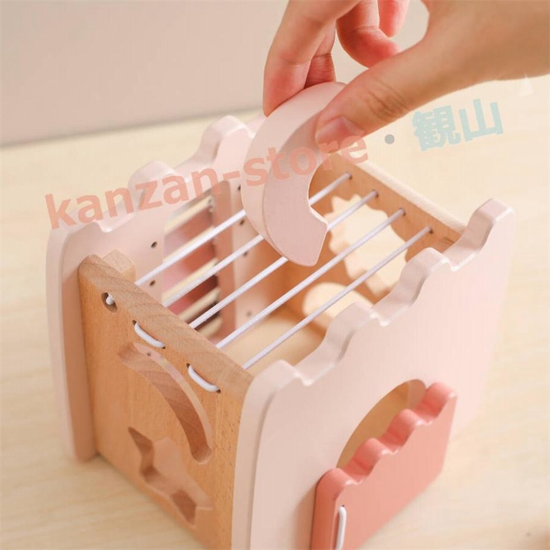 木のおもちゃ 型はめ 形合わせ パズル 木製 パズルボックス