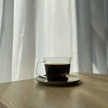 簡約掛耳咖啡杯 家用純色日式水杯 透明玻璃杯下午茶小杯子200ml
