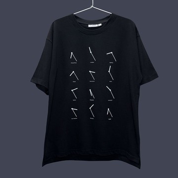 6:25am Time Difference Tee - 黑色