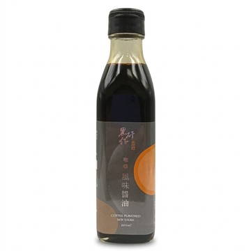 黑矸仔 咖啡風味醬油  1個  200ml
