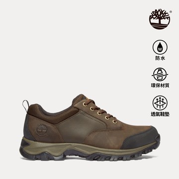 【網路限定】Timberland 男款棕色防水低筒健行鞋|A11MO214