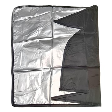FANCY LIFE 汽車磁吸遮陽罩 副駕駛座專用 簡易安裝 隔熱遮陽  1片  約 80 x 50 x 20cm  銀色