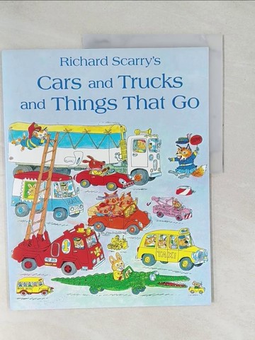 【書寶二手書T1／語言學習_YZA】Cars and Trucks and Things That Go