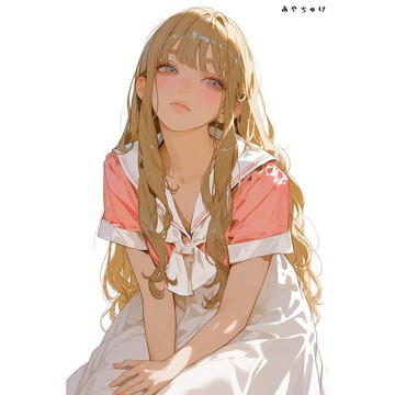 【8 月新款】07-139-0039 人物貼紙 簡約夏日女孩
