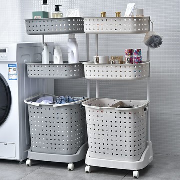 臟衣籃家用臟衣服收納神器衛生間置物架臟衣簍放衣服的洗衣籃筐