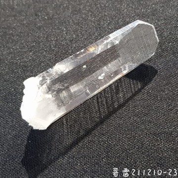 【哥雷】211210-23 清透哥倫比亞列木尼亞水晶激光柱 (雷姆尼亞/Lemurian) ~雙尖