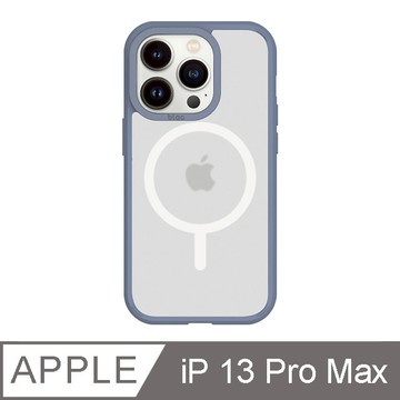 iPhone 13 Pro Max 6.7吋 BLAC Aurora極光霧透 MagSafe iPhone手機殼 霧藍紫