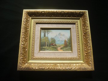 【老時光 OLD-TIME】早期二手油畫掛飾壁飾