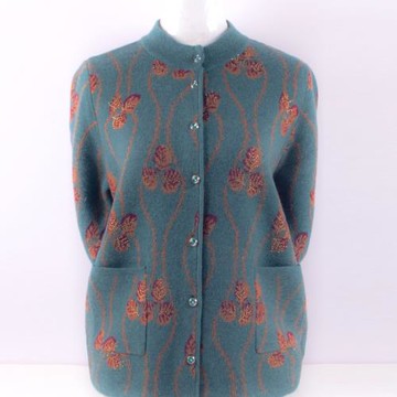 老年女裝奶奶裝毛衣針織開衫外套媽媽中老年春秋裝老太太老人衣服