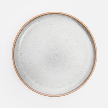 艾禮思陶瓷平盤21.5cm 煙雨灰