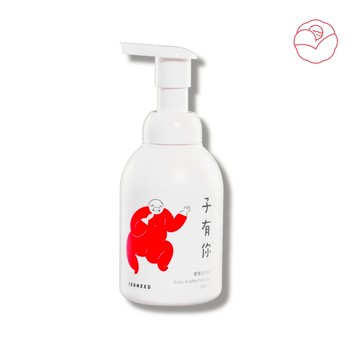 【ISUNEED 子有你】寶寶泡泡浴 350ml（寶寶高保濕洗頭洗澡慕斯）