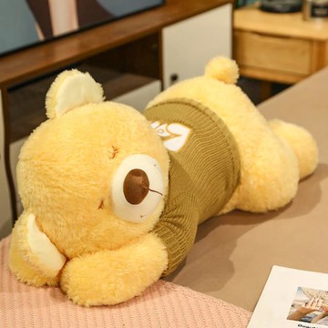 大號趴趴熊睡覺抱枕玩偶公仔女生抱抱熊毛絨玩具床上娃娃生日禮物