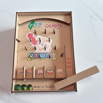 彈珠台DIY材料包 彩色款K款手撥彈珠台 台灣製彈珠台 DIY組裝