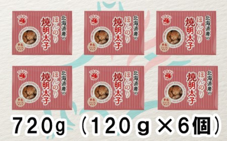 北のハイグレード食品2021認定 北海道産 ほんのり焼明太子 120g×3個（360g）