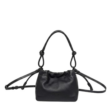 Lush Drawstring 斜跨包 黑色