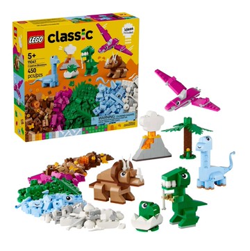 【LEGO 樂高】磚星球〡 11041 經典系列 創意恐龍套裝 Creative Dinosaurs
