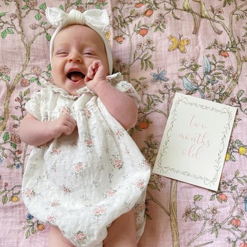 法國Atelier Choux Paris  IN BLOOM PINK包巾