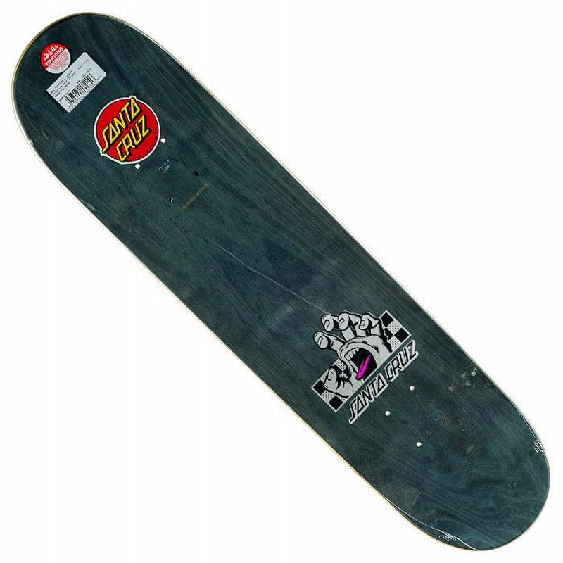 SANTA CRUZ サンタクルーズ デッキ スケボー CHECK TRIP HAND 7.75inch