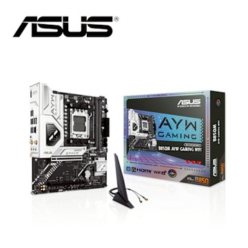 華碩 B850M AYW GAMING WIFI 主機板+AMD R5 9600X 6核/12緒