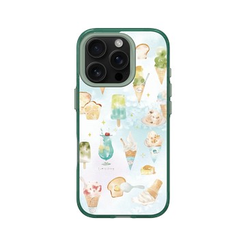 iPhone 16 Pro Clear 憂墨綠 - 涼丰 LiangFeng - 海邊的喫茶店