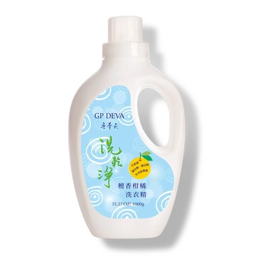 洗乾淨檀香柑橘洗衣精