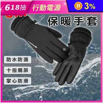 3M抗寒棉防風手套 保暖防寒防水 觸控手套 機車手套  騎士手套 M-XL