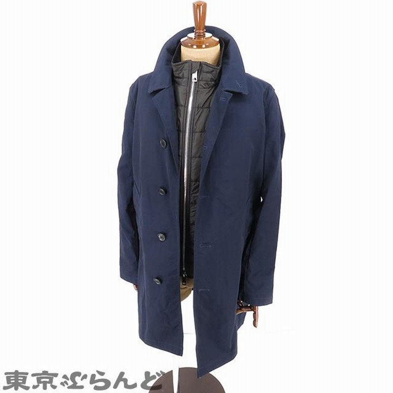 バーバリー BURBERRY ダウンベスト付き THTHAGAR503NON ネイビー