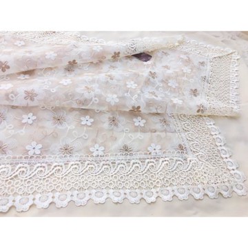 桌布小蓋巾防塵蓋布冰箱空調蓋布電視防塵罩蕾絲蓋巾洗衣機防塵布