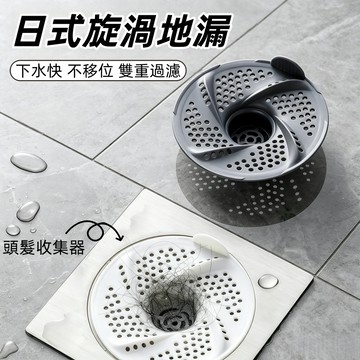 隔日到貨❣️日式旋渦地漏 浴室地漏蓋 頭髮收集器 地漏防堵塞 旋渦地漏貼 地漏過濾網 防堵過濾網 衛生間防蟲防堵 地漏蓋