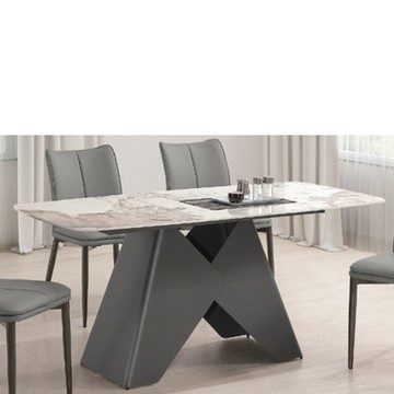 AS DESIGN 雅司家具-霍伊魯5.3尺岩板餐桌-160*80*76cm