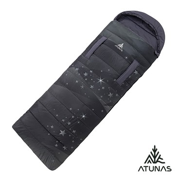 【ATUNAS 歐都納】石墨烯幻彩睡袋A1SBHH01N寶石綠/灰