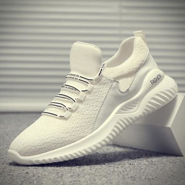 男鞋子冬季2025年新款潮流小白鞋男士網面透氣椰子鞋休閑運動鞋男