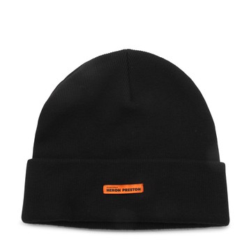 Heron Preston - Black And Orange Wool Beanie