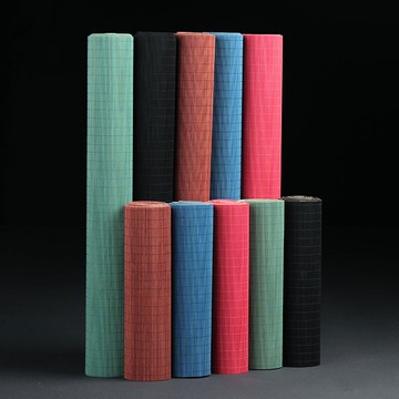 哲明 竹席茶席茶簾禪意桌旗隔熱茶墊餐墊功夫茶道竹墊 可定制細絲