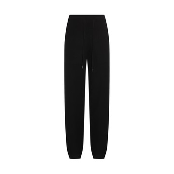 Max Mara - Black Virgin Wool And Cashmere Blenf Parole Pants