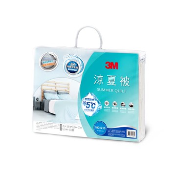 3M 瞬涼5度 可水洗 涼夏被-星空藍-6x7（180x210cm） /個｜領券最高折$220