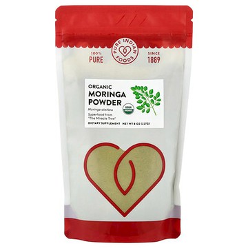 Pure Indian Foods, 有機辣木粉，8 盎司（227 克）