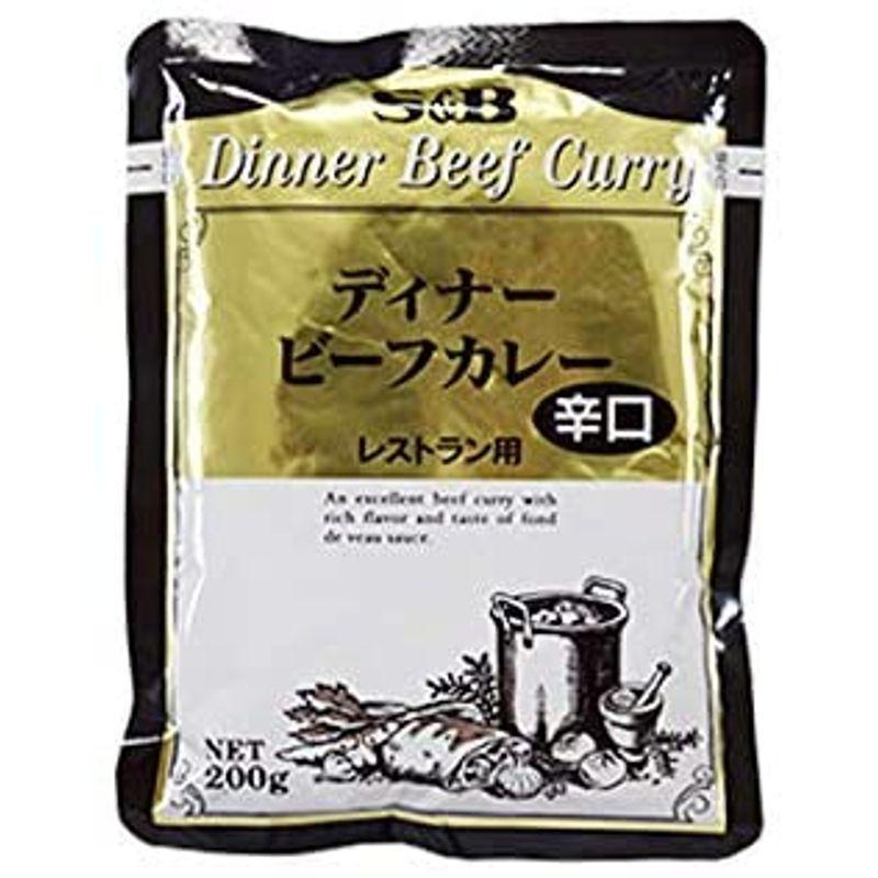 ビーフカレー 辛口レストラン用 レトルトカレー 200g 30個 業務用 エスビー食品