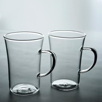 舊望格家用玻璃杯子加厚簡約耐熱茶杯辦公大號喝水杯果汁牛奶杯