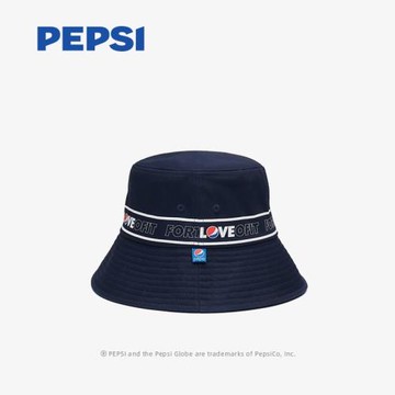 百事Pepsi漁夫帽2024新款情侶太陽帽運動男女防曬漁夫帽遮陽帽潮