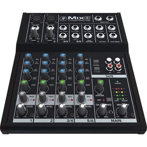 Mackie Mix Series Mix8 8Channel Mixer by Mackie